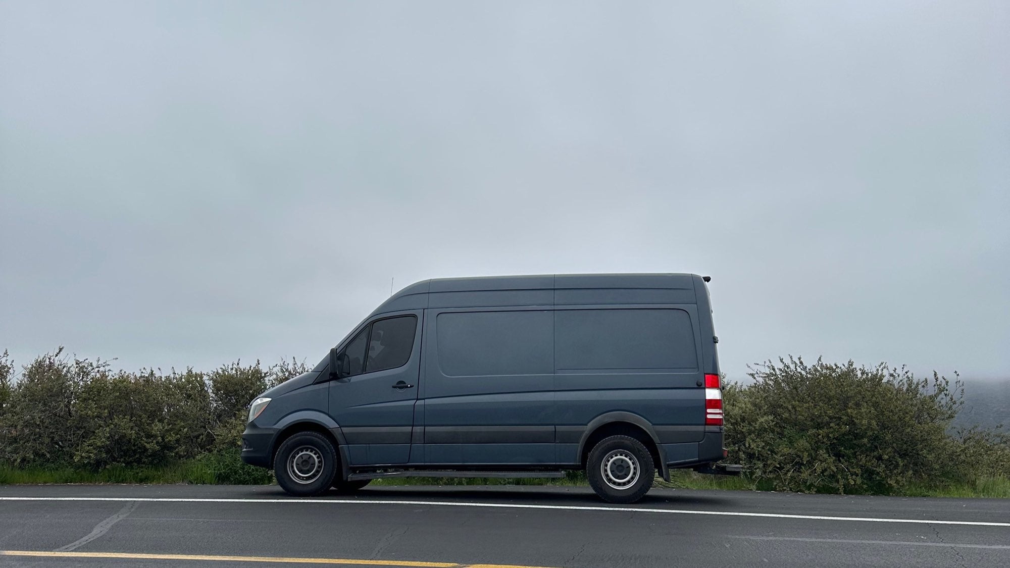 WDS delivery van on the road